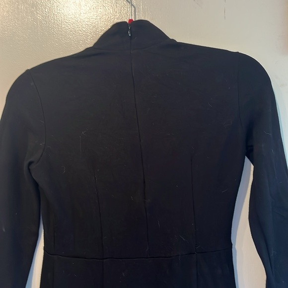 Sz 4 maternity - Beautiful black mock turtle neck dress. - Isabella Oliver - Picture 3 of 4